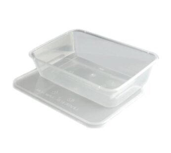 650mL Rectangle Plastic Takeaway Container