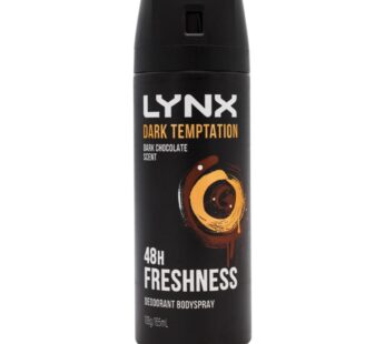 Lynx 106g Body Spray Deodorant Dark Temptation