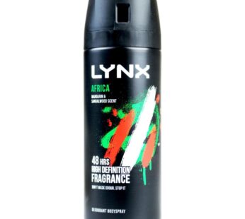 Lynx 100g Body Spray Deodorant Africa