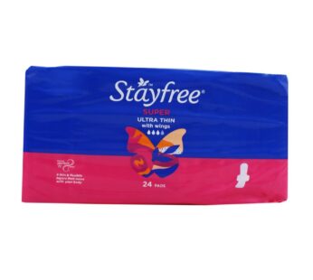 Stayfree 24pk Super Ultra Thin Pads with Wings